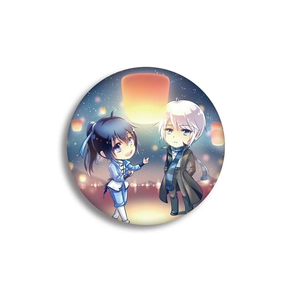

Anime Spiritpact Pins Brooches Cosplay Props Customized Badges Hat Bags Jewelry Gifts For Friends