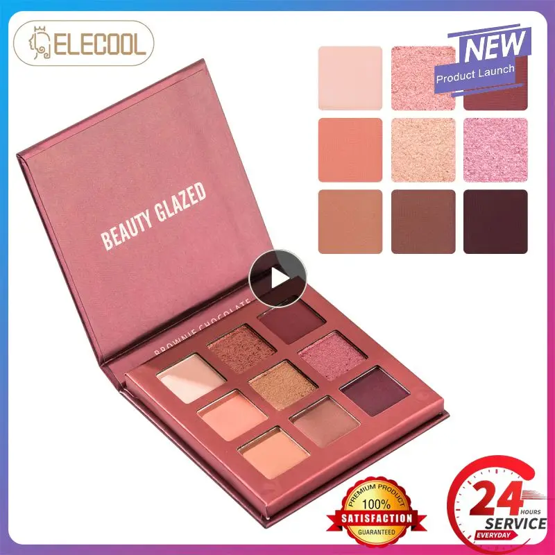 

Beauty Glazed Natural Matte 9 Colors Eye Shadow Chocolate Color System Pearlescent Potatoes Eyeshadow Palette Eye Cosmetic TSLM1