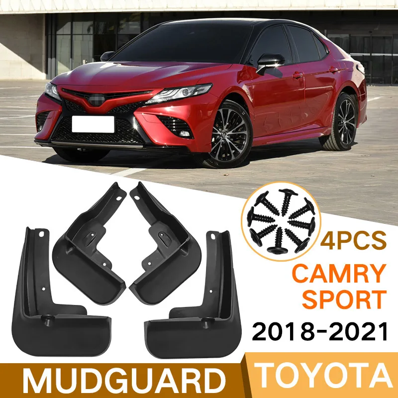 

Mudguards For Toyota Camry XV70 VIII 2018~2021 2022 2023 Front Rear Fender Mud Flaps Guard Splash Flap Mudguard Car Accessories