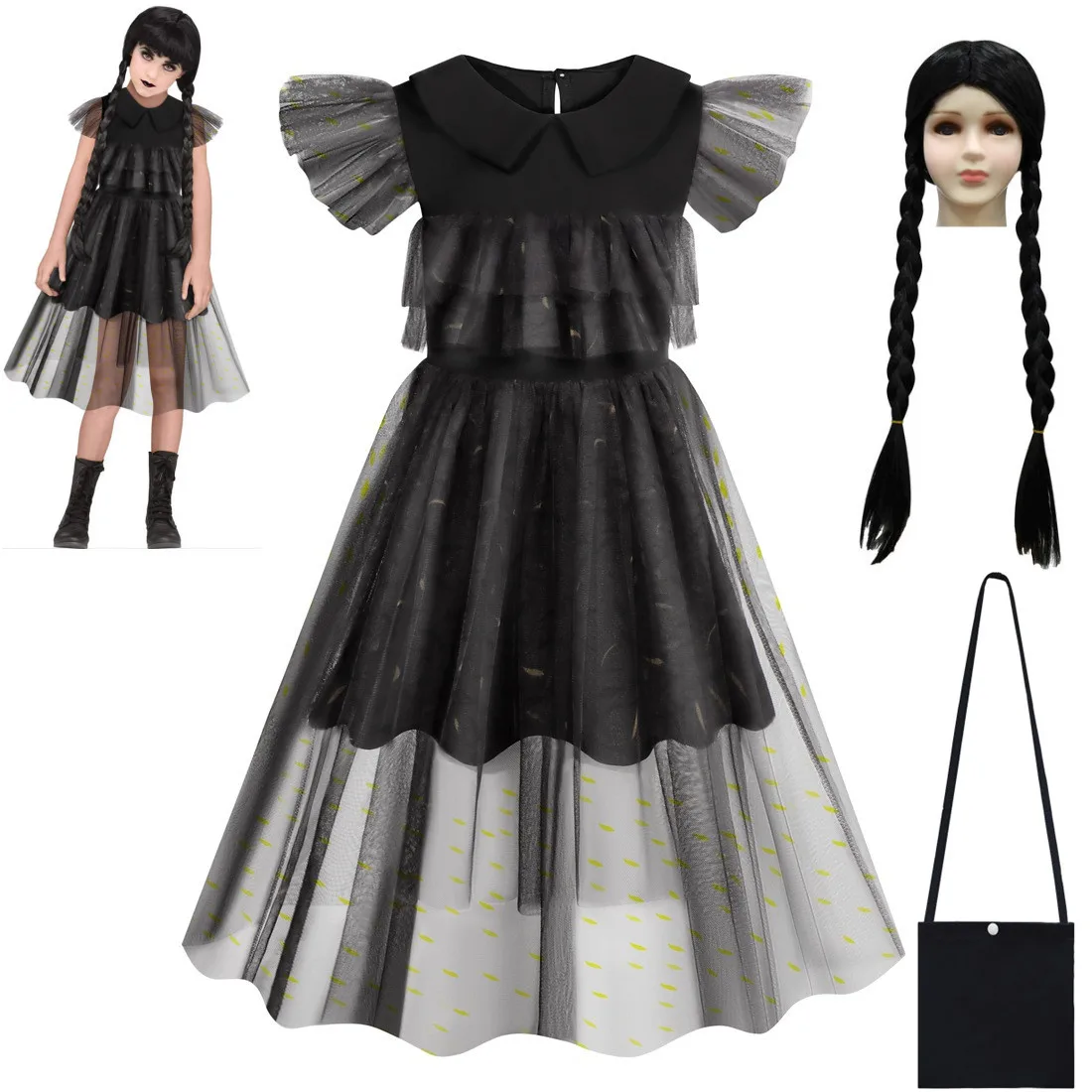 Детское платье для косплея по мотивам фильма среду - купить выгодной цене |