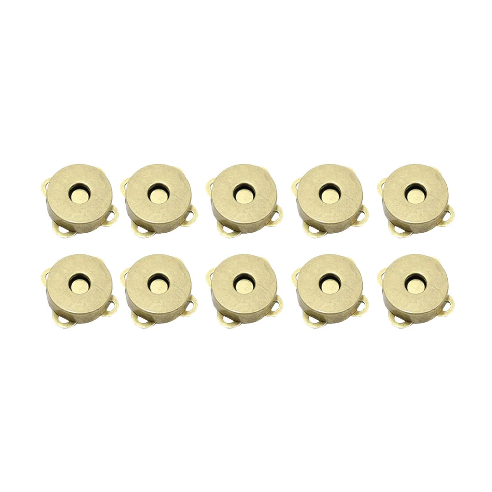 

10 Pcs Vintage Buttons Sewing Magnetic Snaps Magnetic Button Replacement Apparel Magnetic Plum Button Purse Magnetic Buttons