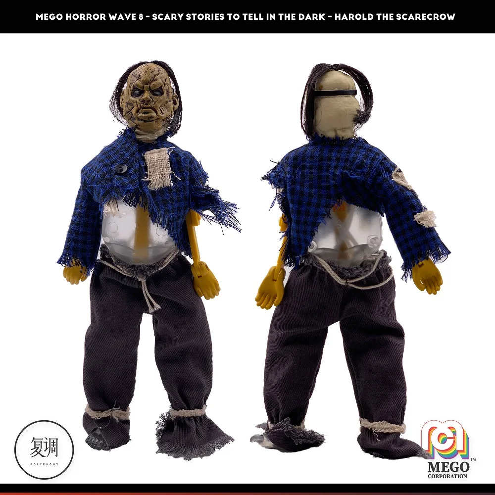 

Mego Гарольд чучела монстров экшн-фигурка 8 дюймов ПВХ и ткань Коллекционная кукла подарок на Хэллоуин ужасные Игрушки для мальчиков
