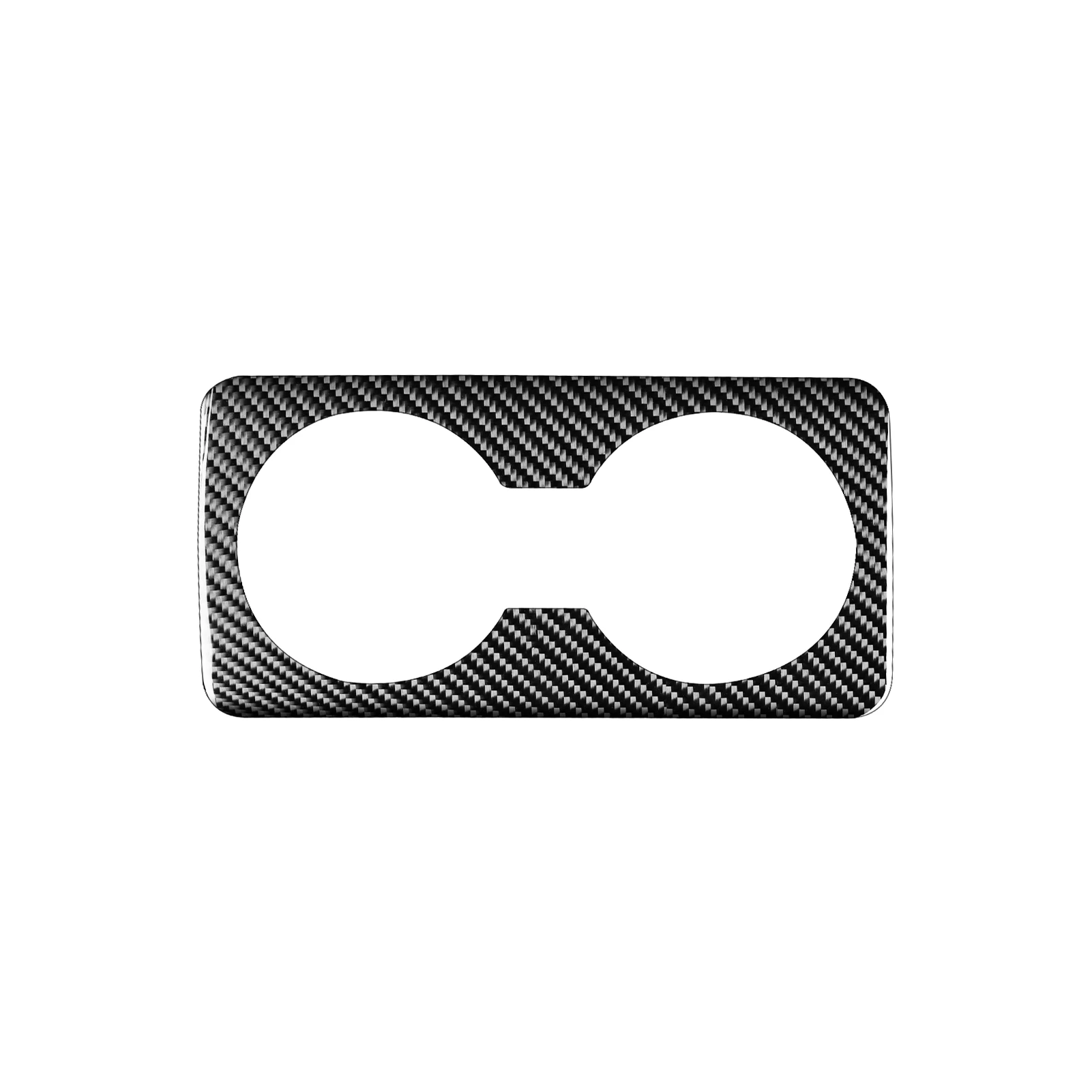 

Fit For Mazda 3 Axela 2020 Soft Carbon Fiber Rear Row Cup Holder Panel Trim Sticker