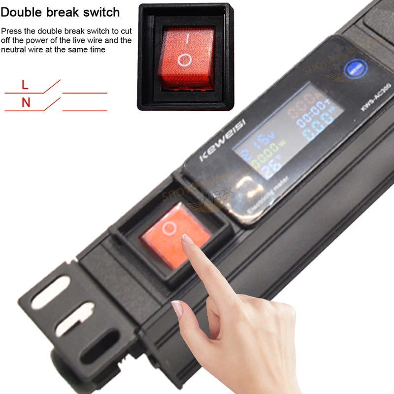 Умный сетевой фильтр устройство для защиты от всплесков напряжения 2/3/4/5/6/7/8/9