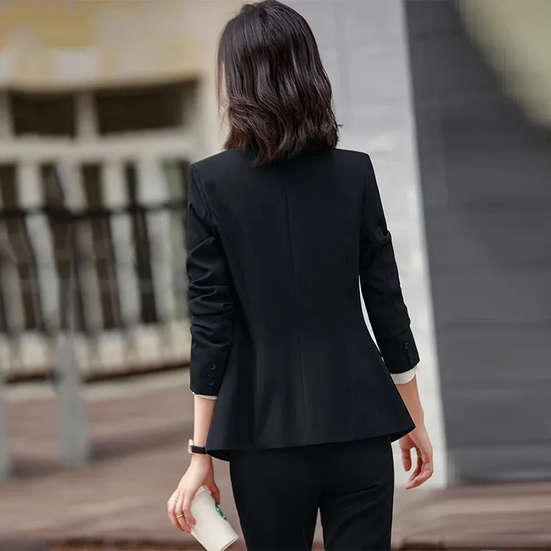 Костюмы из 2 предметов с серыми брюками деловая Женская Офисная форма