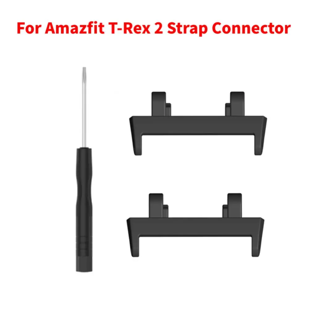 

For Amazfit T-Rex 2 T Rex 2 Adapter Metal Stainless Steel Lugs Smart Watch Strap Connecting Screwdriver Accessories