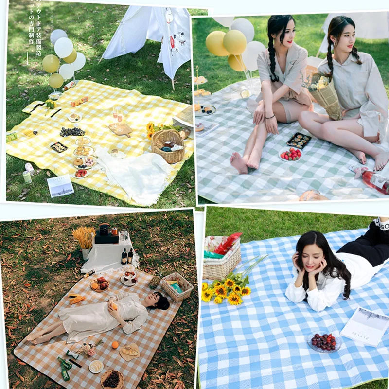 Коврик для пикника влагостойкий коврик утолщенный наружный портативный