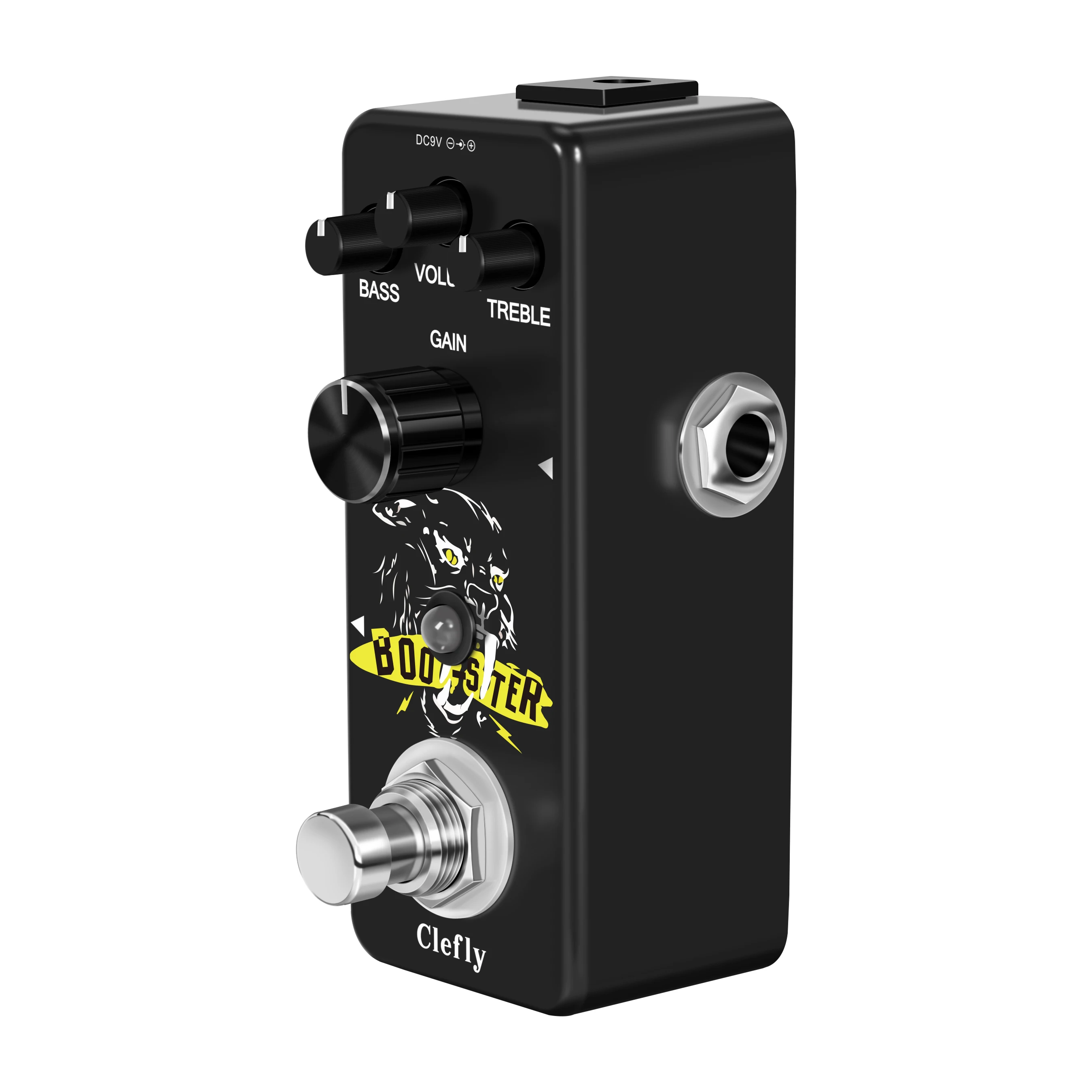 Clefly LEF-318 Guitar Booster Pedal Pure Boost Effect Pedals Analog Pure Signal Amplification Sound Encouraging