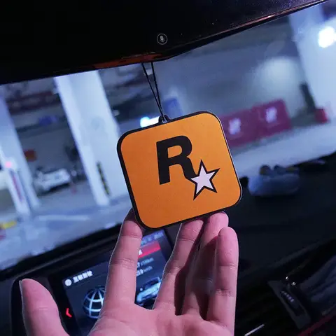 Трендовый автомобильный аромат R star для Volkswagen R GTI Golf 7 Passat b6 VW Tiguan Scirocco Polo