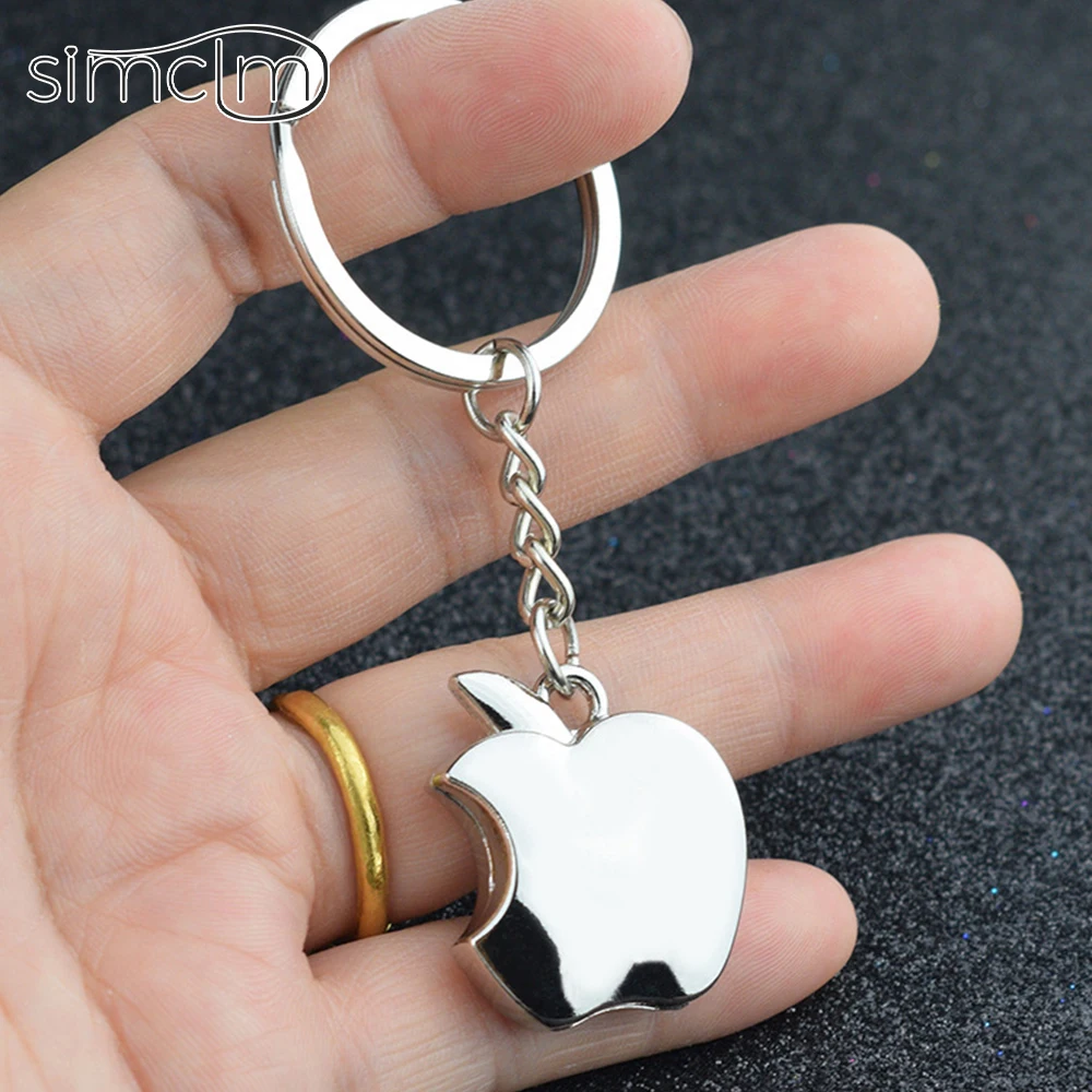 Автомобильный брелок Apple новинка сувенирные металлические аксессуары для