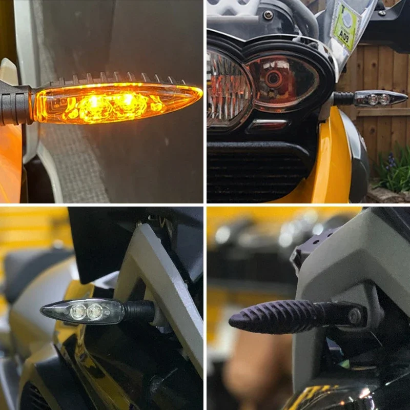 Для мотоциклов BMW R1200GS Adv, F650GS, R1200R, S1000R, S1000RR, F800GS, K1300S, G310RGS: передние светодиодные указатели поворота (мигалки) (art.: 3920daa948ee4) - 3920daa948ee4