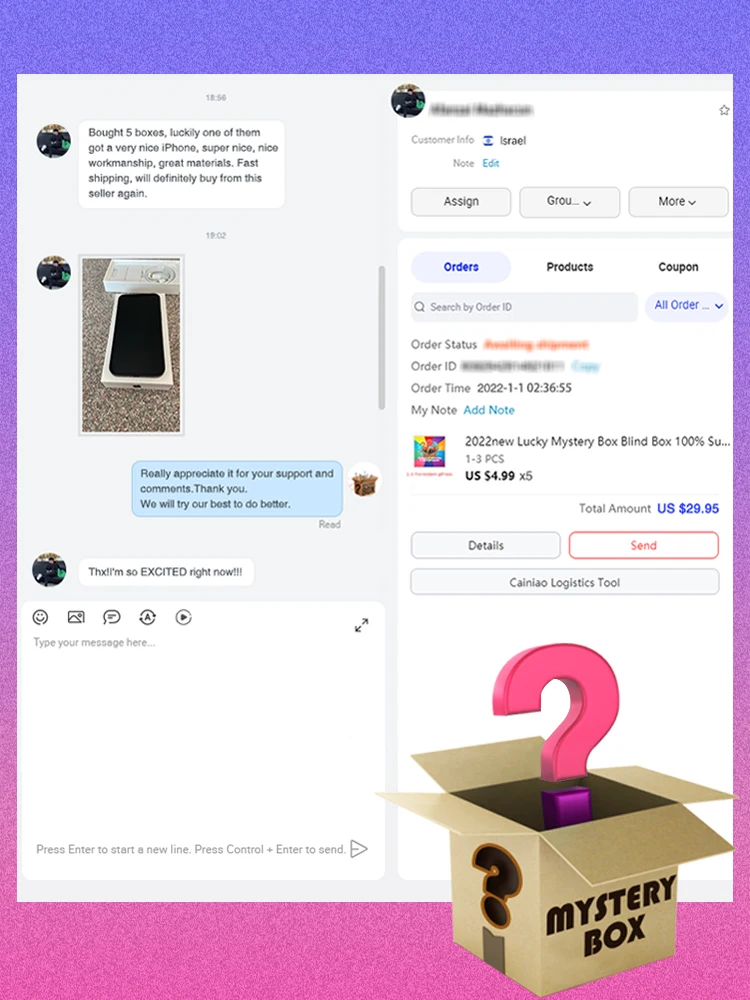 More 100% Electronic Gift Surprise Smartwatch Video card Laptop Tablet Drone Smart Products Box Lucky Mystery Iphone Gamepadmore |