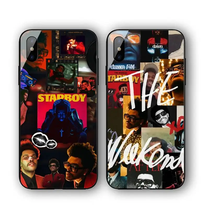 

The Weeknd Phone Case For Iphone 11 12 13 14 Pro Max 7 8 Plus X Xr Xs Max Se 2020 Samsung S20 Tempered Glass Cove