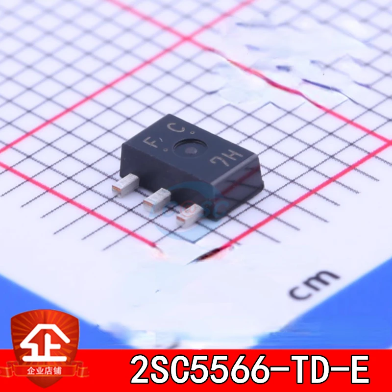 10pcs New and original 2SC5566-TD-E Screen printing:FC 4A/50V SOT-89 NPN triode 2SC5566-TD-E 2SC5566 SOT89