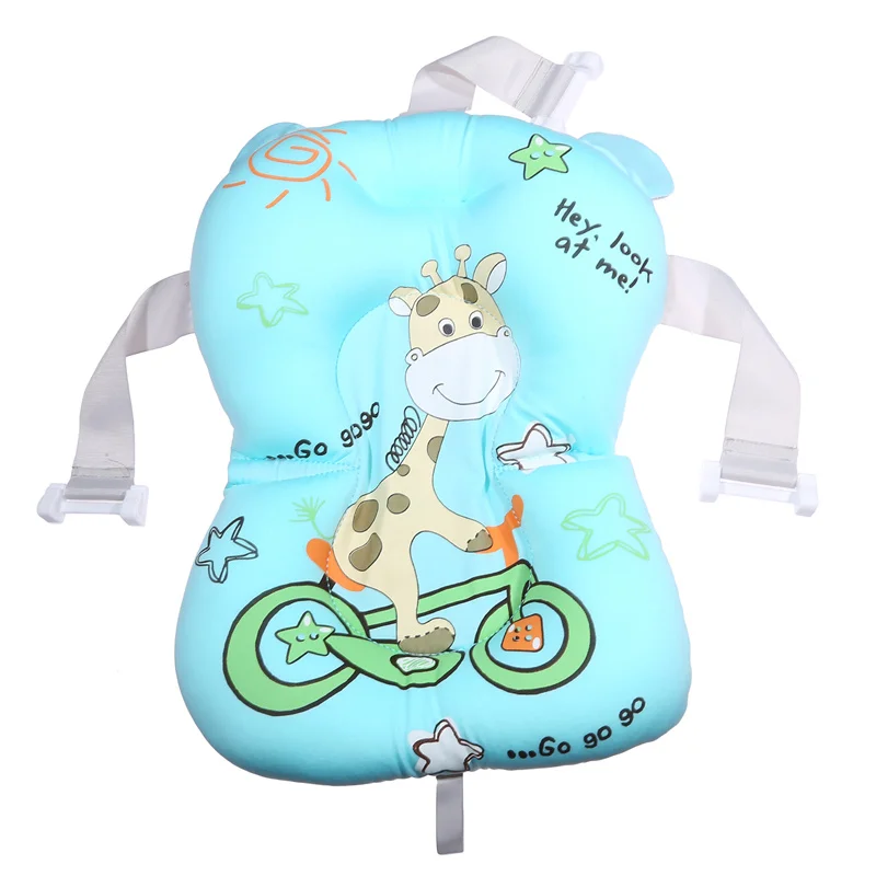 

Детская подушка для душа, нескользящий коврик для поддержки сиденья для ванны, подушка для поддержки для новорожденных, складная мягкая подушка (без ванны)