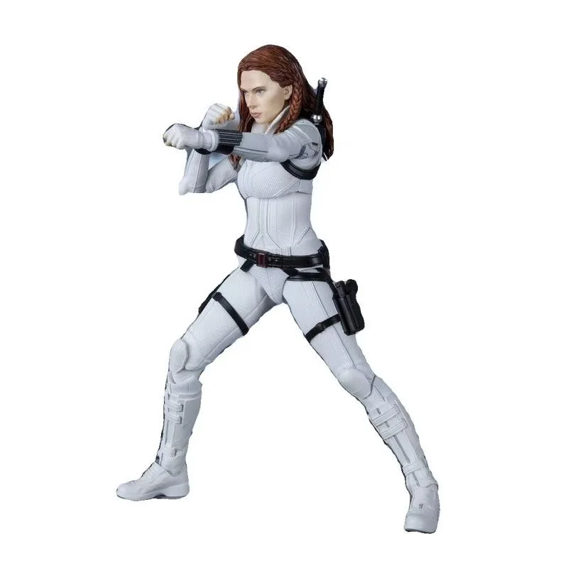 100% оригинальные фигурки Bandai Sh Figuarts Shf Black Widow коллекция игрушек в режиме ПВХ