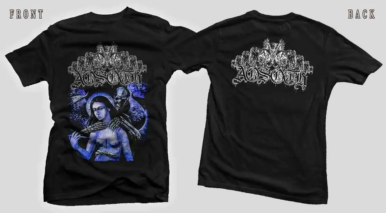 Camiseta con estampado de D T G talla AOSOTH Пепел ангелов nueva