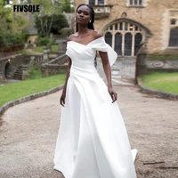 fivsole sleeveless robe de mari%c3%a9e beach wedding dresses 2022 african backless floor length luxury bride gowns vestidos de noiva