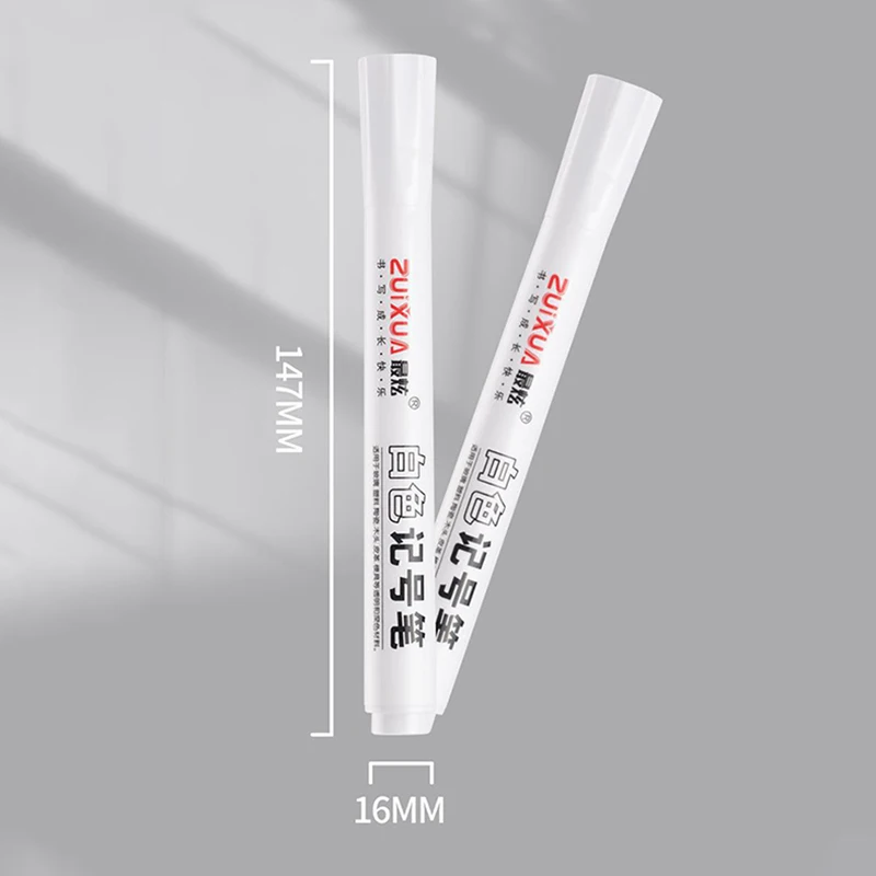 5 мм белый маркер водостойкий маслянистый для граффити резиновое стекло