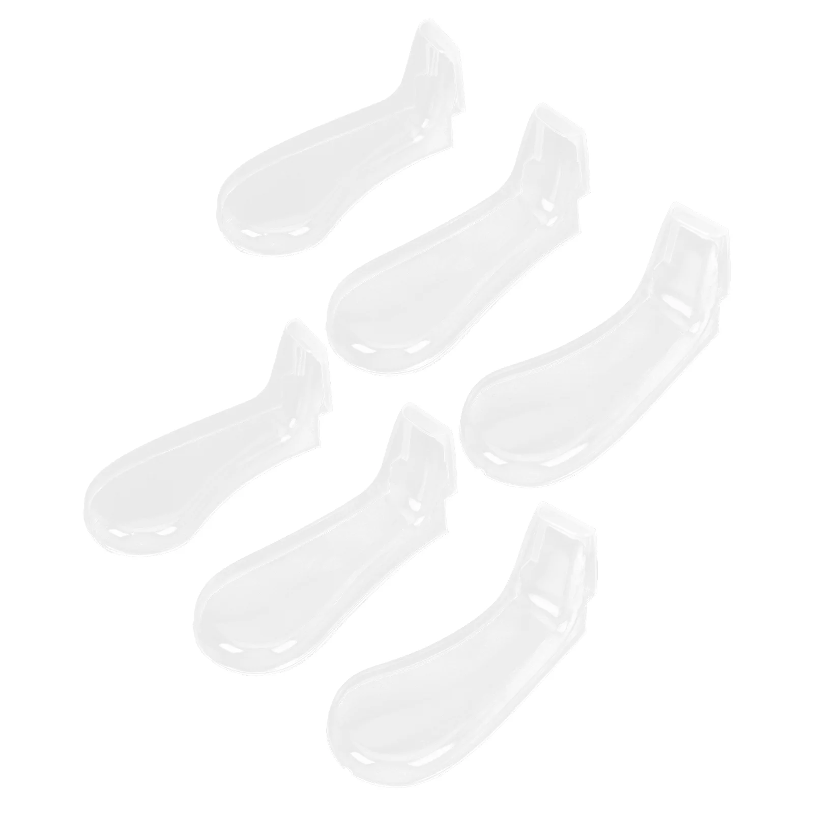 

6 Pcs Piano Pedal Cover Plastic Foot Covers Premium Parts Protective Musical Instruments Accessories