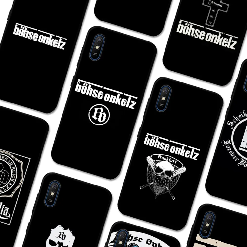 Чехол для телефона B-Bohse O-Onkelz Band Redmi 5 6 7 8 9 10 Plus Pro A GO K20 K30 K40 F3 Fundas