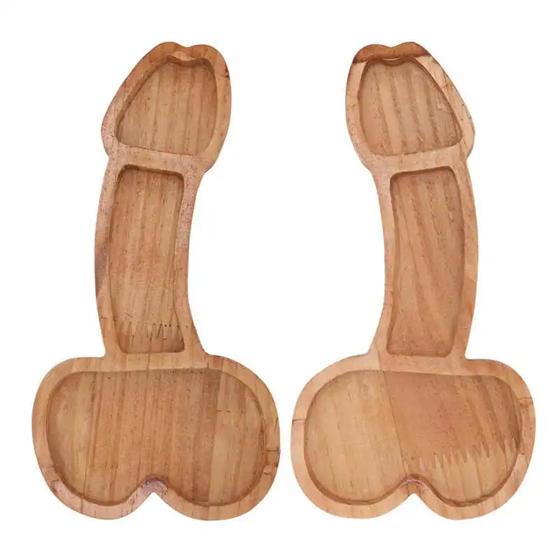 

Aperitif Board Funny And Original Cheese Boards Composite Wood Trumpet Shape Cooked Food Platter for Housewarming Gift
