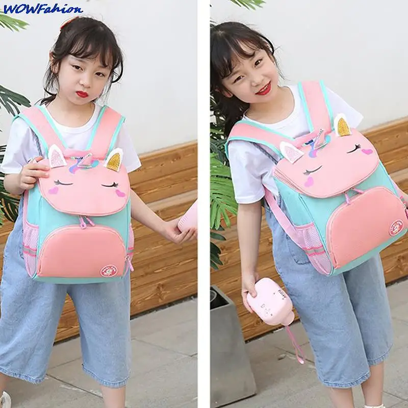 Girls Boys Unisex Backpacks Kindergarten Cartoon Animal Dinosaur Unicorn Backpack for Kids Children School Bags Book Bag 