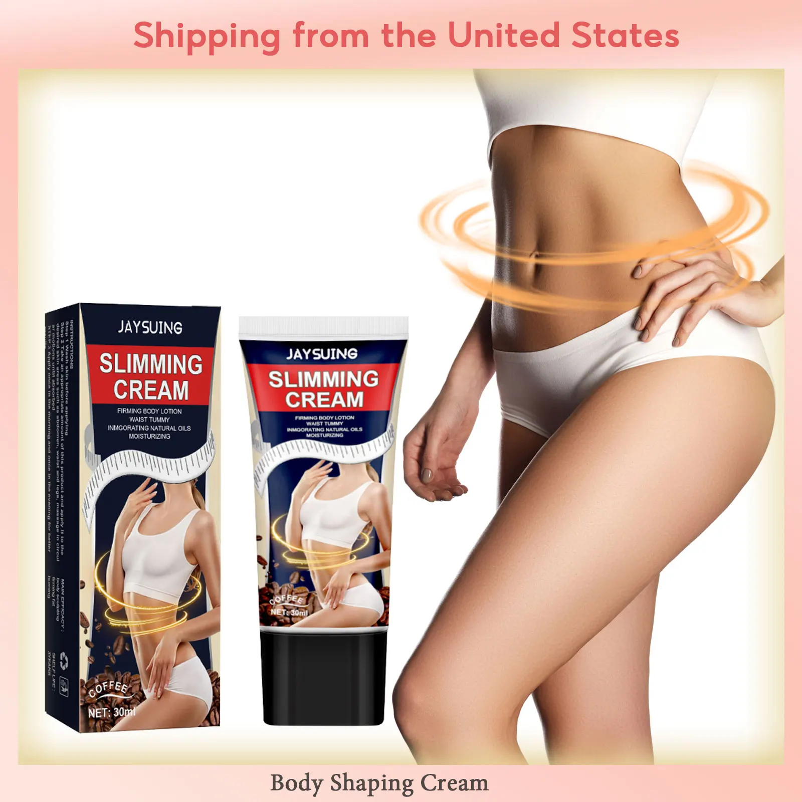 Крем для похудения W-eight антицеллюлитный крем живота сжигания тонких бедер талии