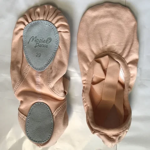 Танцевальные туфли New Girl M4016 Camel/Pink