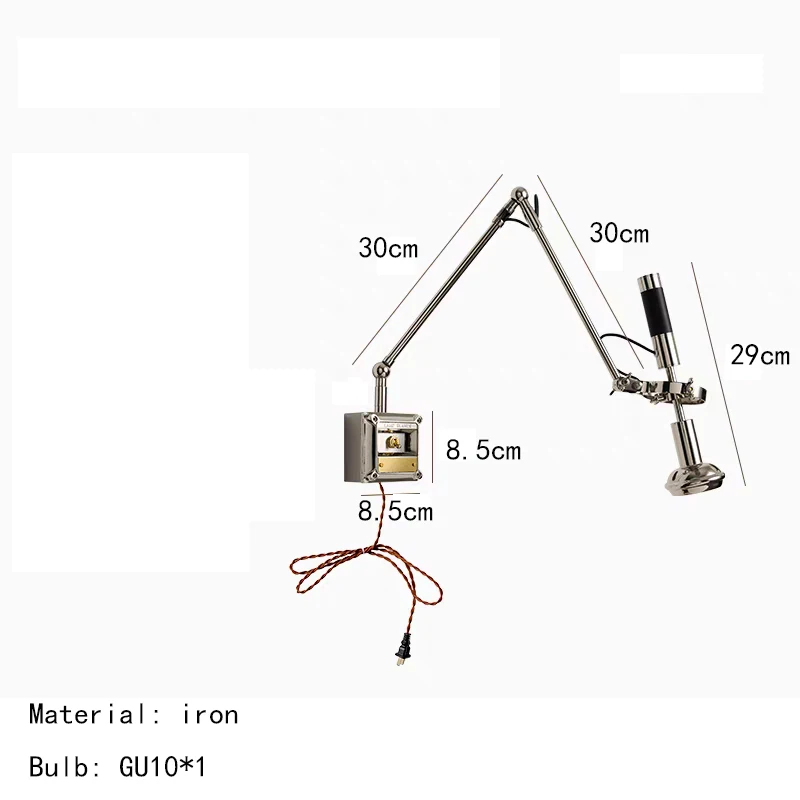 

Настенный светильник IWP хромированный