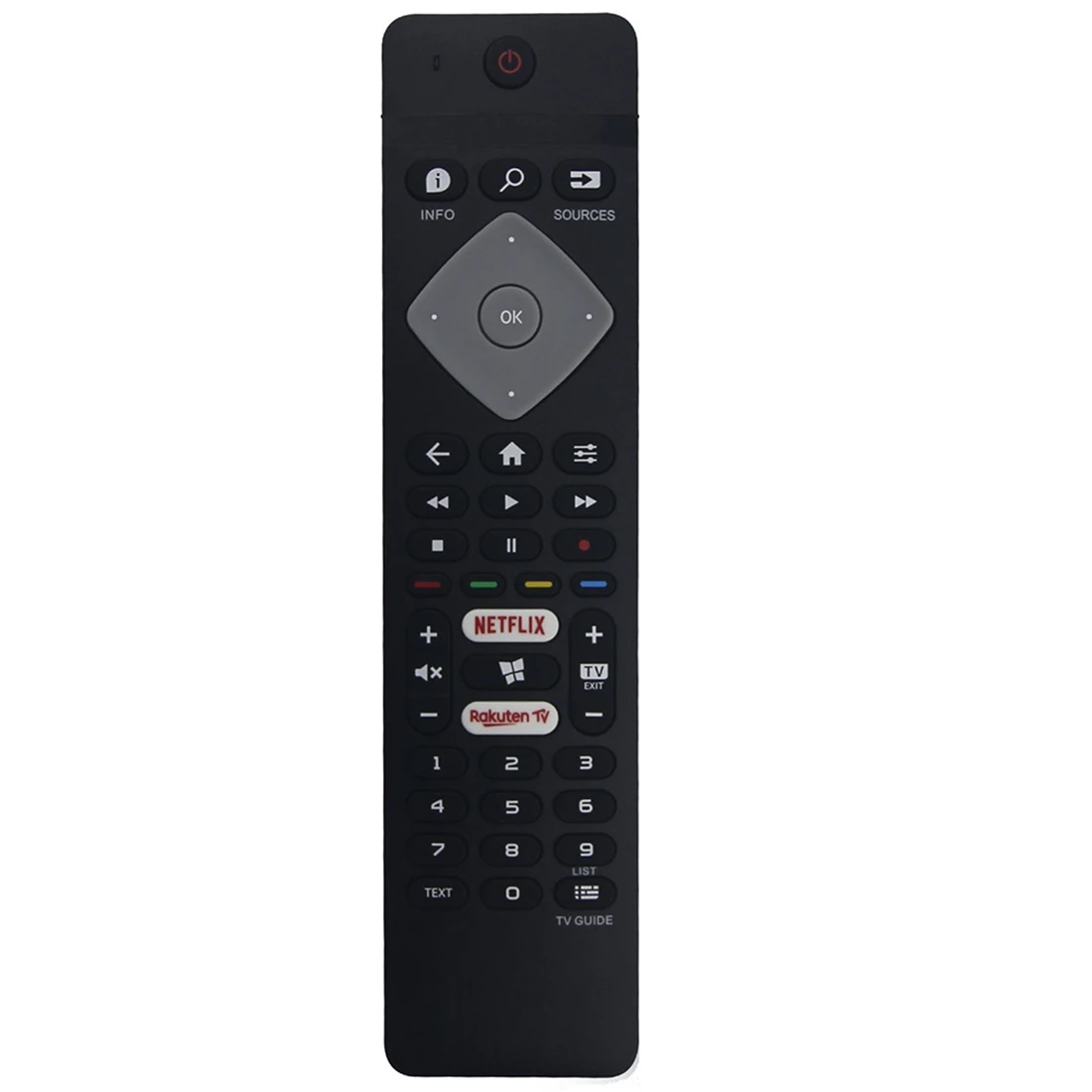 

Remote Control for Philips BRC0884301/01 43PUS6704/12 50PUS6704/12 55PUS6704/12 4K UHD Smart TV (No Ambilight)