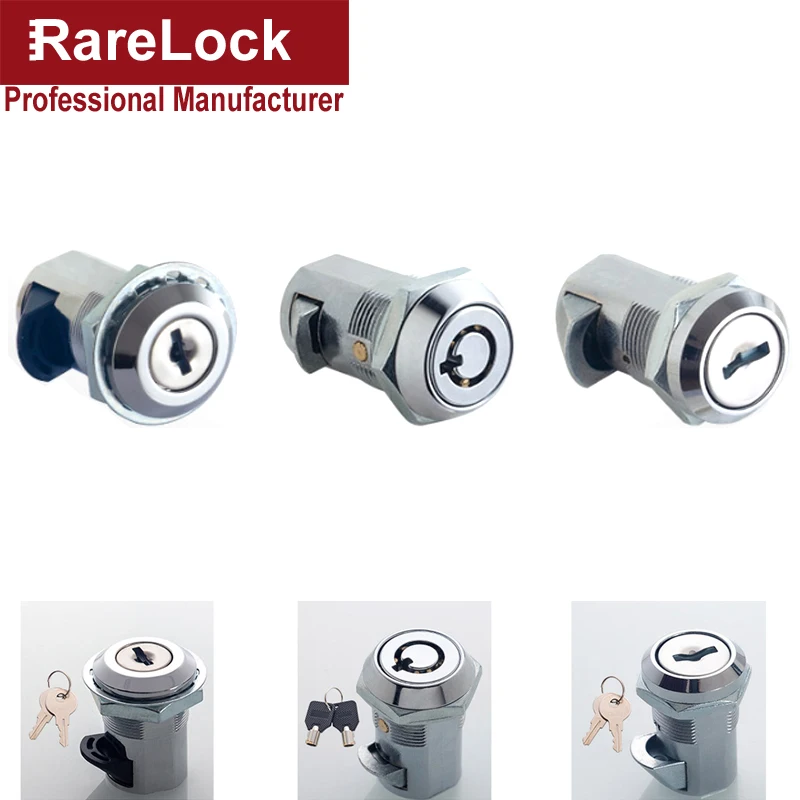 

Cabinet Lock Flat Key Tubular Key for Electronical Box Fire Cabinet Car Truck Train Industry Machine Rarelock MS466 h