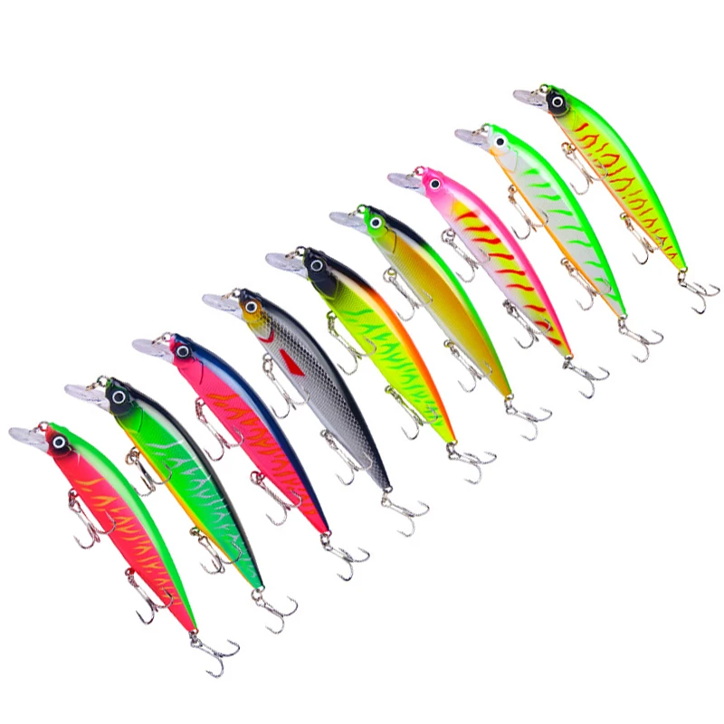 Искусственная приманка для гольяна 140 мм жесткая пластиковая рыболовная с