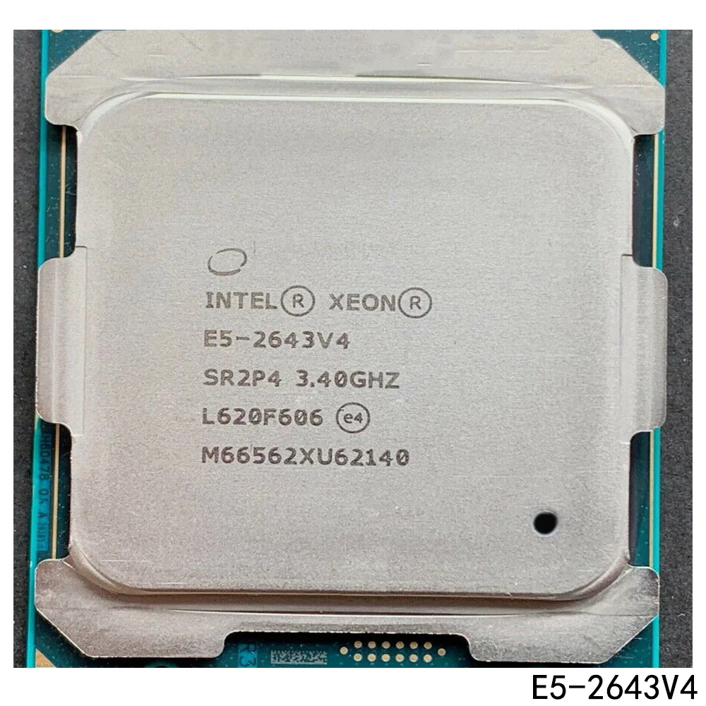 

Процессор Intel ЦП Xeon, процессор SR2P4, 3,40 ГГц, 6 ядер, 20 м, 4, 5, 2643V4, E5, 2643, V4, с бесплатной доставкой