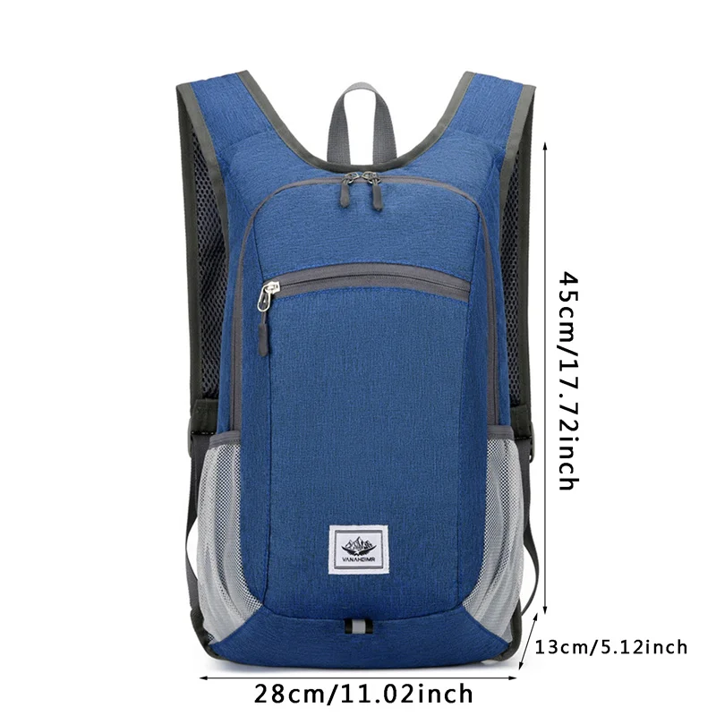 Легкий складной рюкзак для путешествий отдыха тренажерного зала женский большой