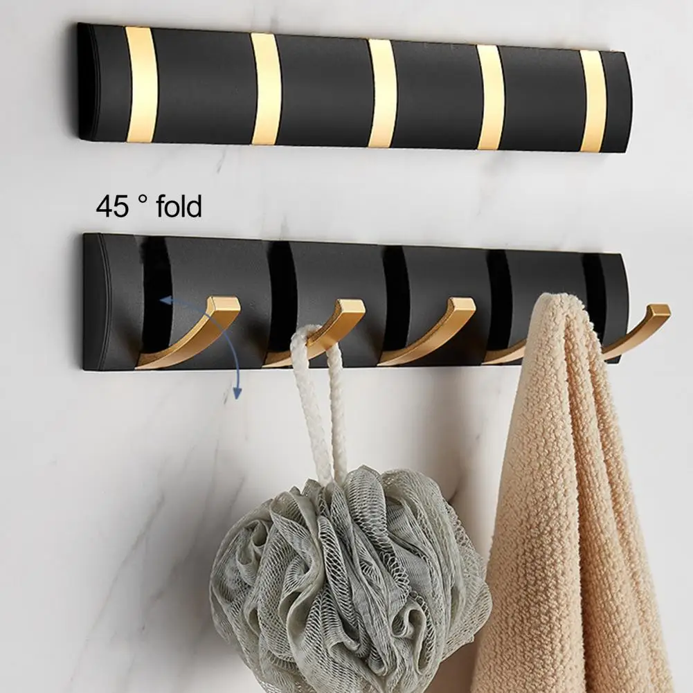 

Крючок для полотенец без перфорации складной полированный многоцелевой экономит место антиокислительный настенный шарф для одежды