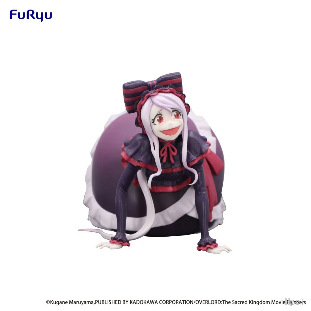Фото В наличии FuRyu, оригинальная аниме Overlord Shalltear Bloodfallen 10,5 см, коллекционная модель игрушки, стопор для лапши, фигурка, рождественский подарок №5