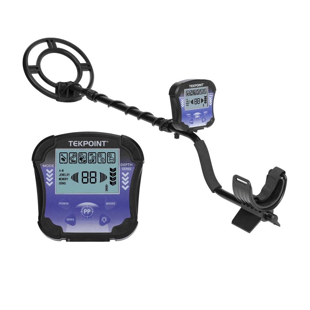 

TEKPOINT Handheld Metal Finder Underground Metal Detector High Precisions Multipurpose Metal Detector for Adults and Kids