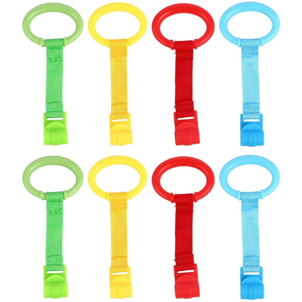 

8PCS Portable Practical Stand Rings Nursery Cot Rings Ring for Cot