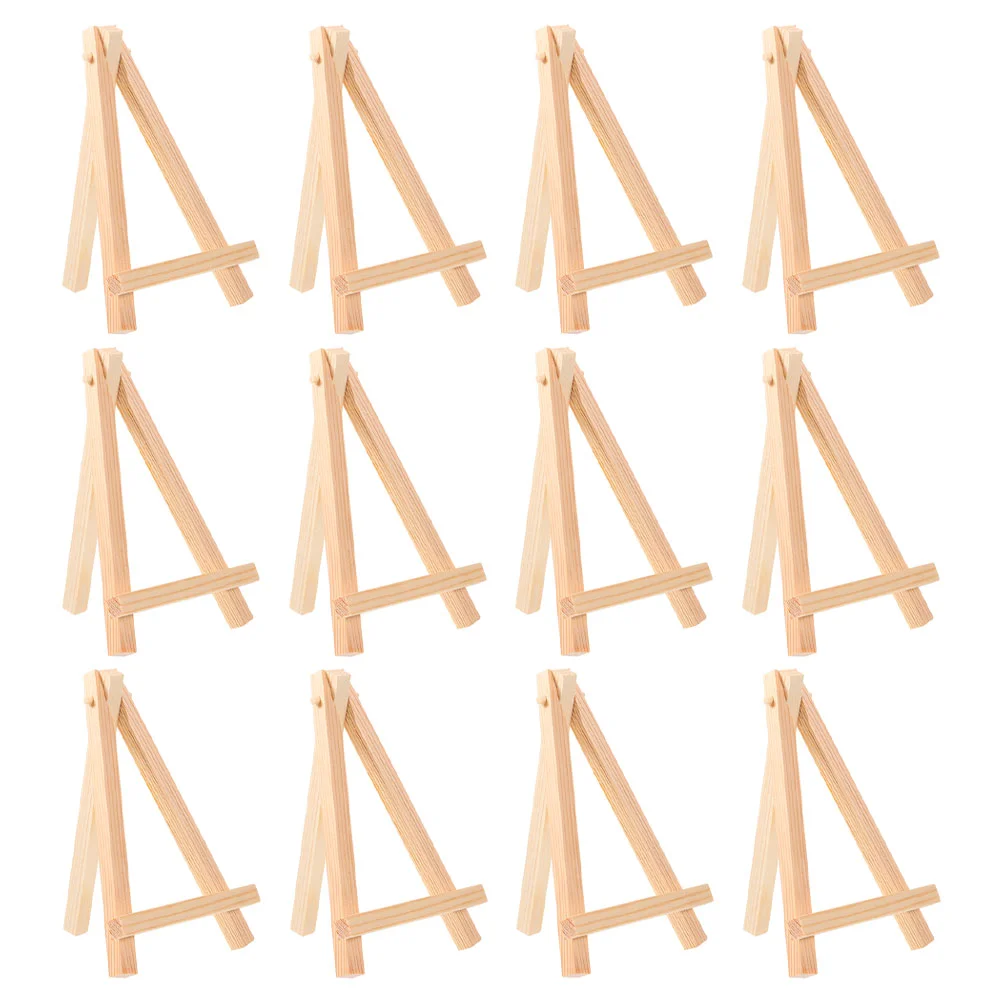 

Easel Stand Display Tripod Wooden Easels Tabletop Minipainting Wood Triangle Holderframeholders Canvases Picturerack