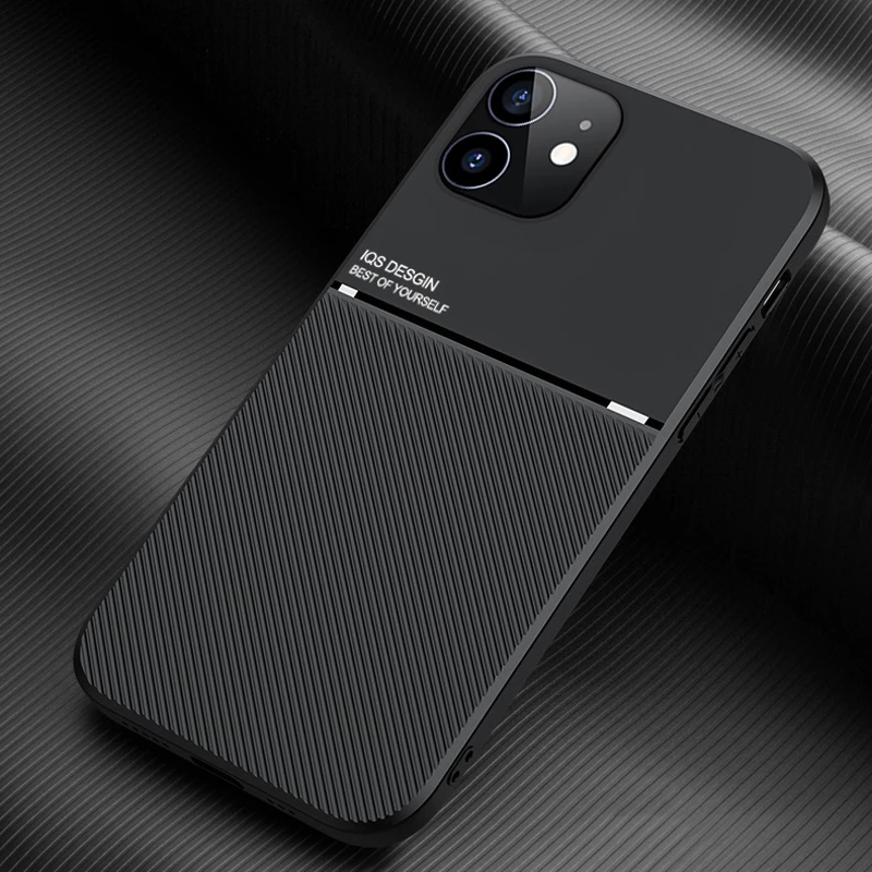 Magnetic Leather Case For iPhone 14 13 12 11 Pro Max XS XR X R 8 7 Plus iPhone13 iPhone12 13Pro iPhone11 Covers With Metal Plate