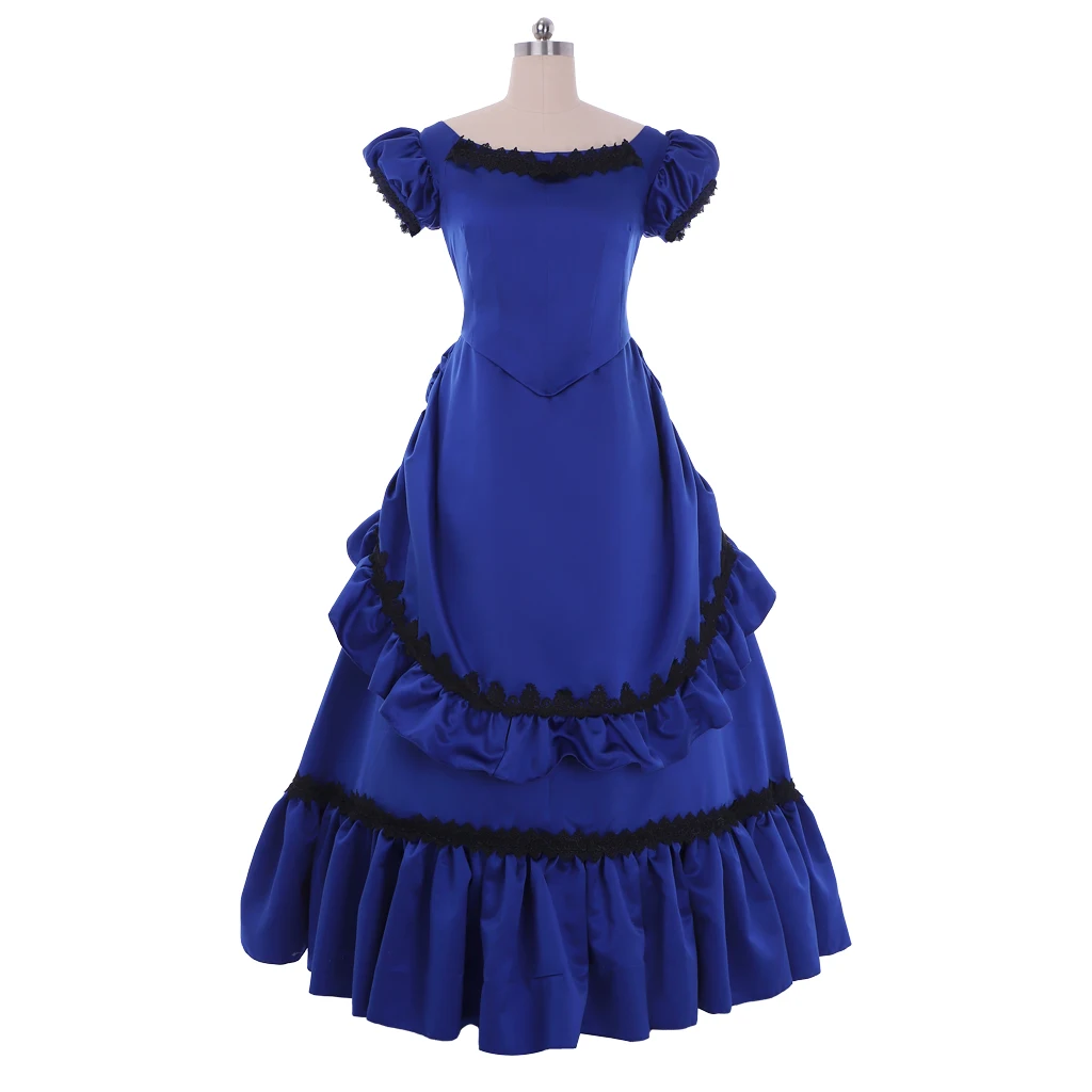 

Интервью с Клавдией вампира, костюм для косплея, голубое готическое платье с хроникой вампира, изготовленное на заказ