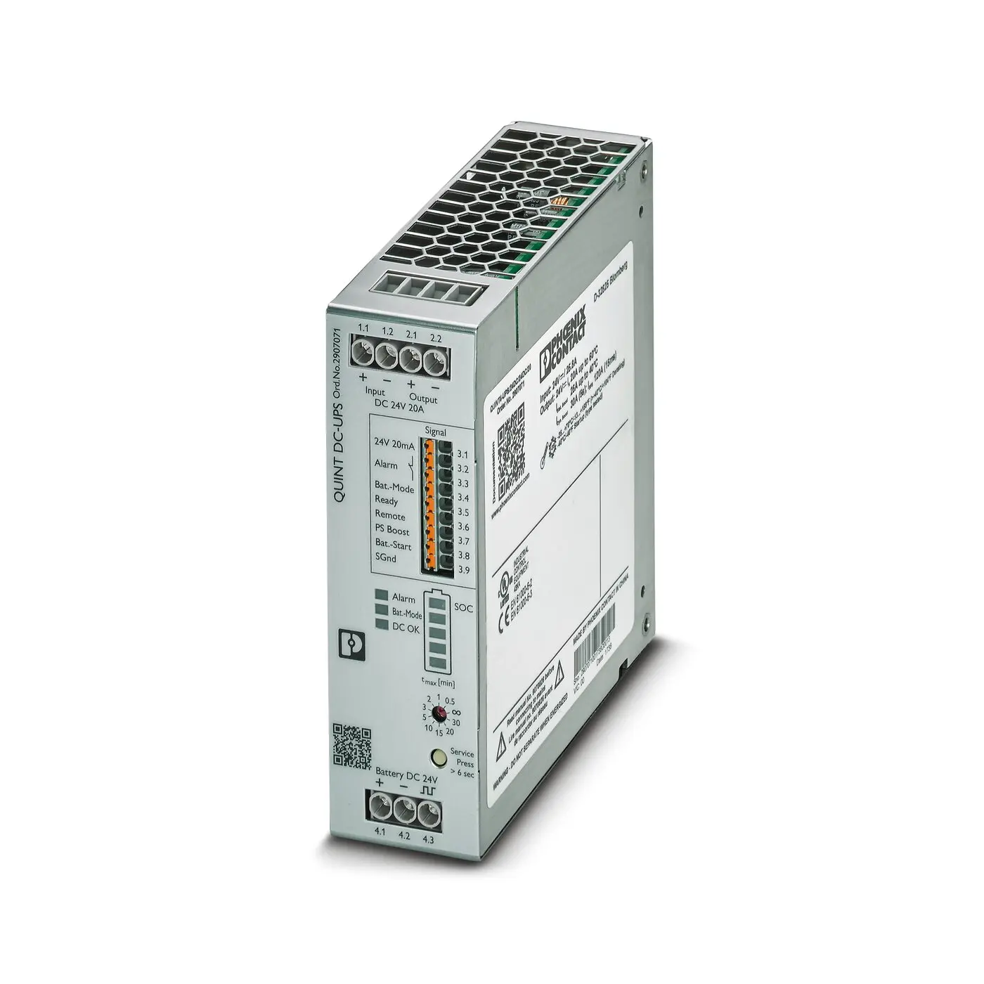 

QUINT4-UPS/24dc/24dc/20-2907071 источник бесперебойного питания