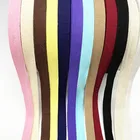 Новый 3yards1 0 мм20 мм Разноцветные шевронная лента, тесьма 100% хлопчатобумажная тканая лента Швейные Свадебные украшения DIY ткани