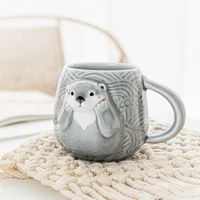 Кружечки с выдрами#1