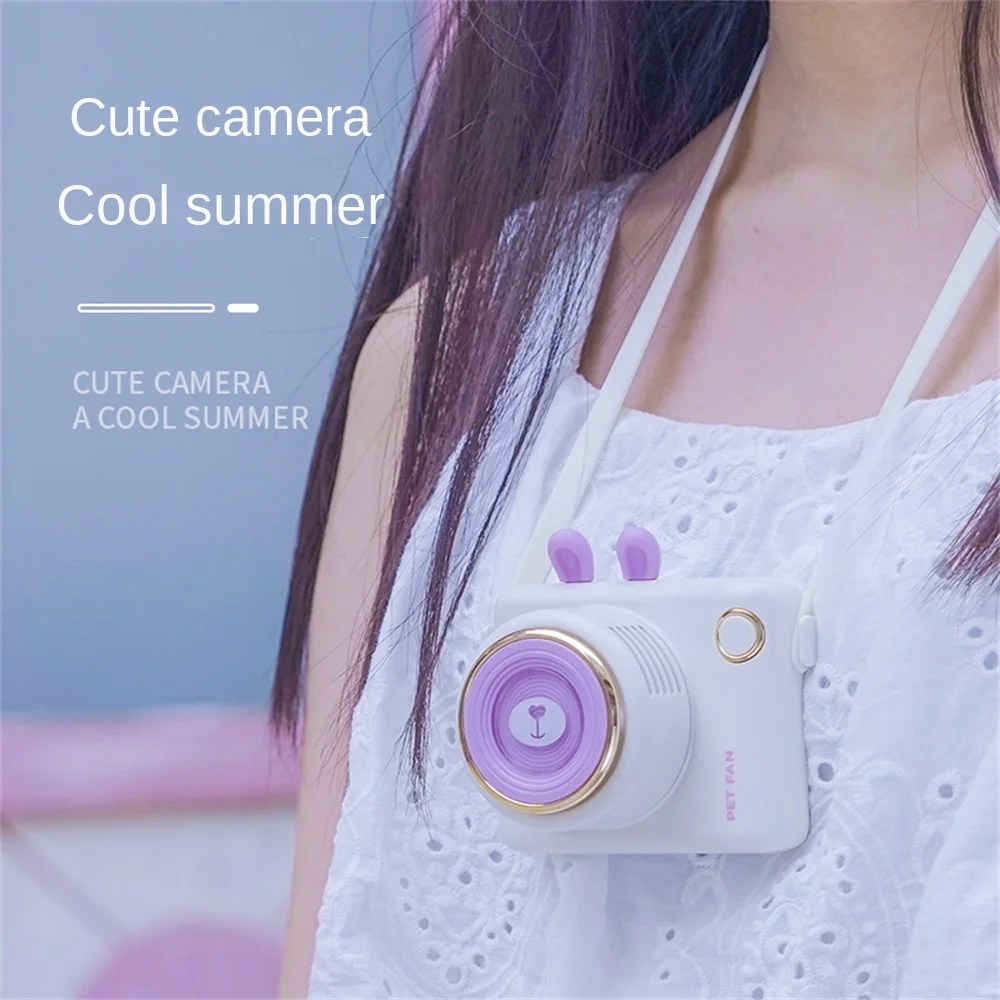 

Multi-function Portable Small Fan Students Hold Small Fan Desktop Usb Hanging Neck Fan Fan Mini