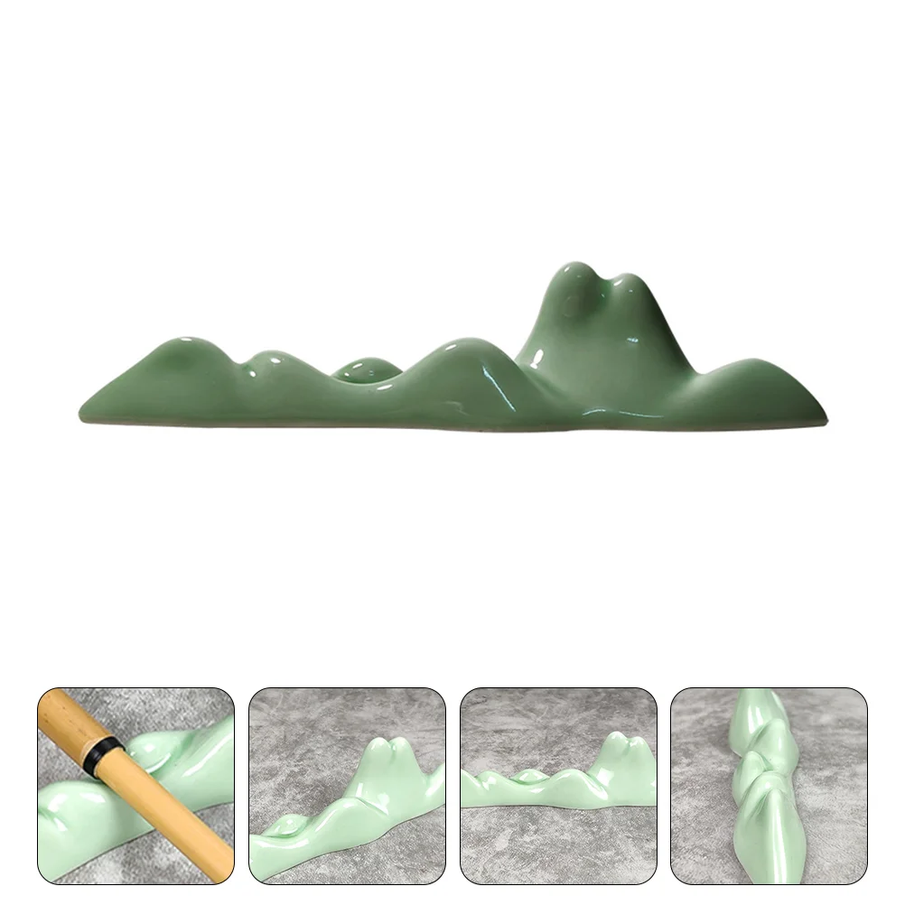 

Brush Holder Chinese Rest Rack Painting Chopsticks Calligraphy Stand Paintbrush Chopstick Porcelain Pen Brushrest Artist Writing