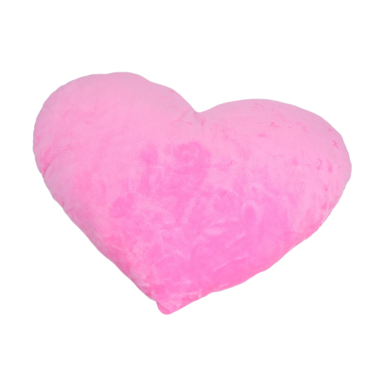 

Love Heart Shape Throw Pillow Plush Throw Pillow Toy Wedding Pillow Gift Kids Plush Pillow Toy (Pink)