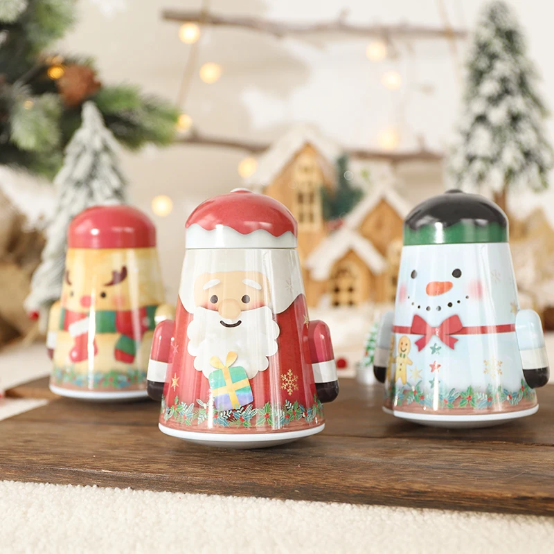 Tumbler Santa Claus Snowman Storage Tin Box Snacks Candy Box Gifts Christmas Gift Box
Tumbler Santa Claus Snowman Storage Tin Box Snacks Candy Box Gifts Christmas Gift Box
