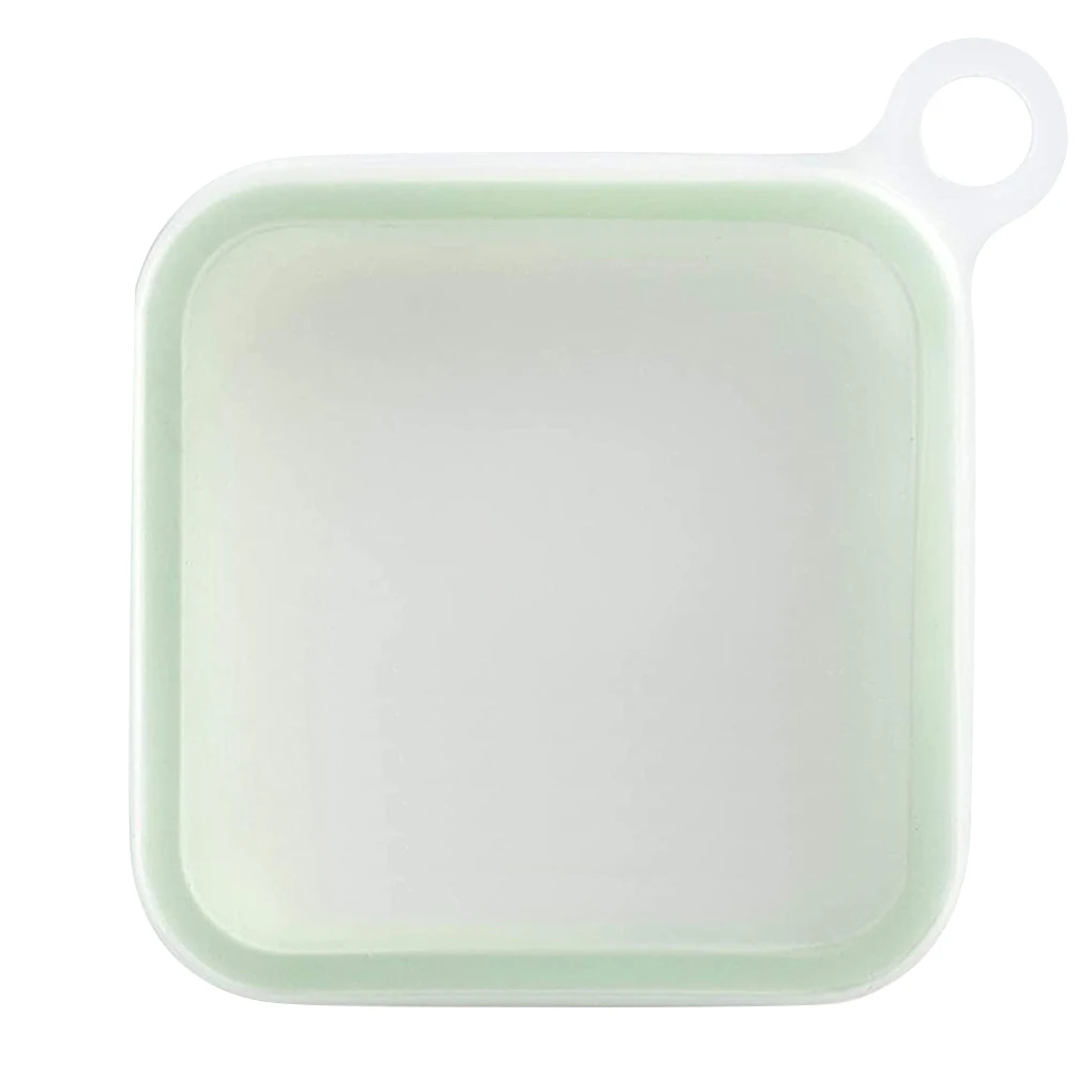 

Ланч-бокс для сэндвича легкий в очистке светильник портативный контейнер для тостов силиконовый пластиковый хлебоупаковщик для школы офис...